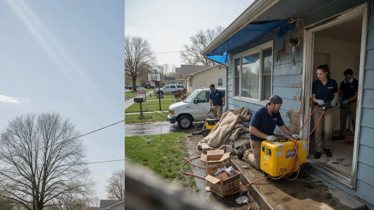 Basement Flood Cleanup in Devils Lake, ND near me